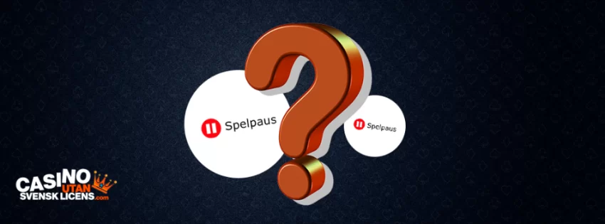 Vad menas med Spelpaus_